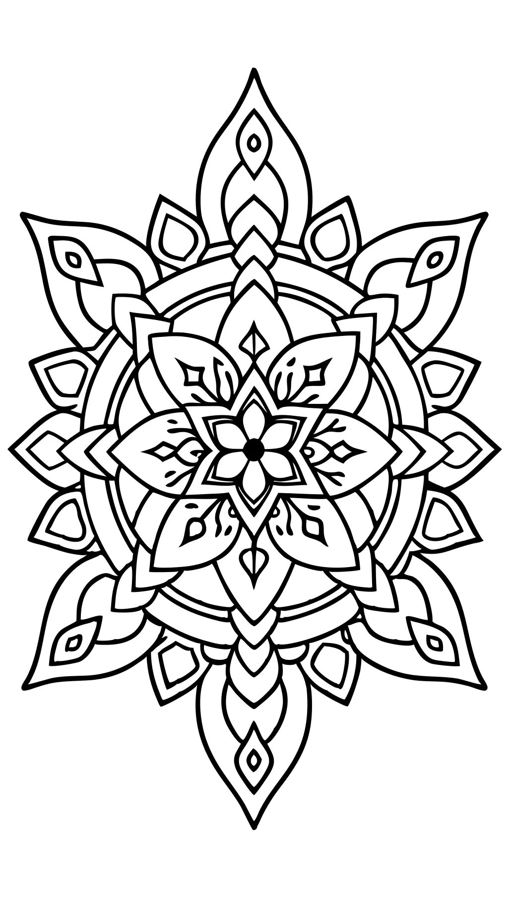 geometric coloring pages adults